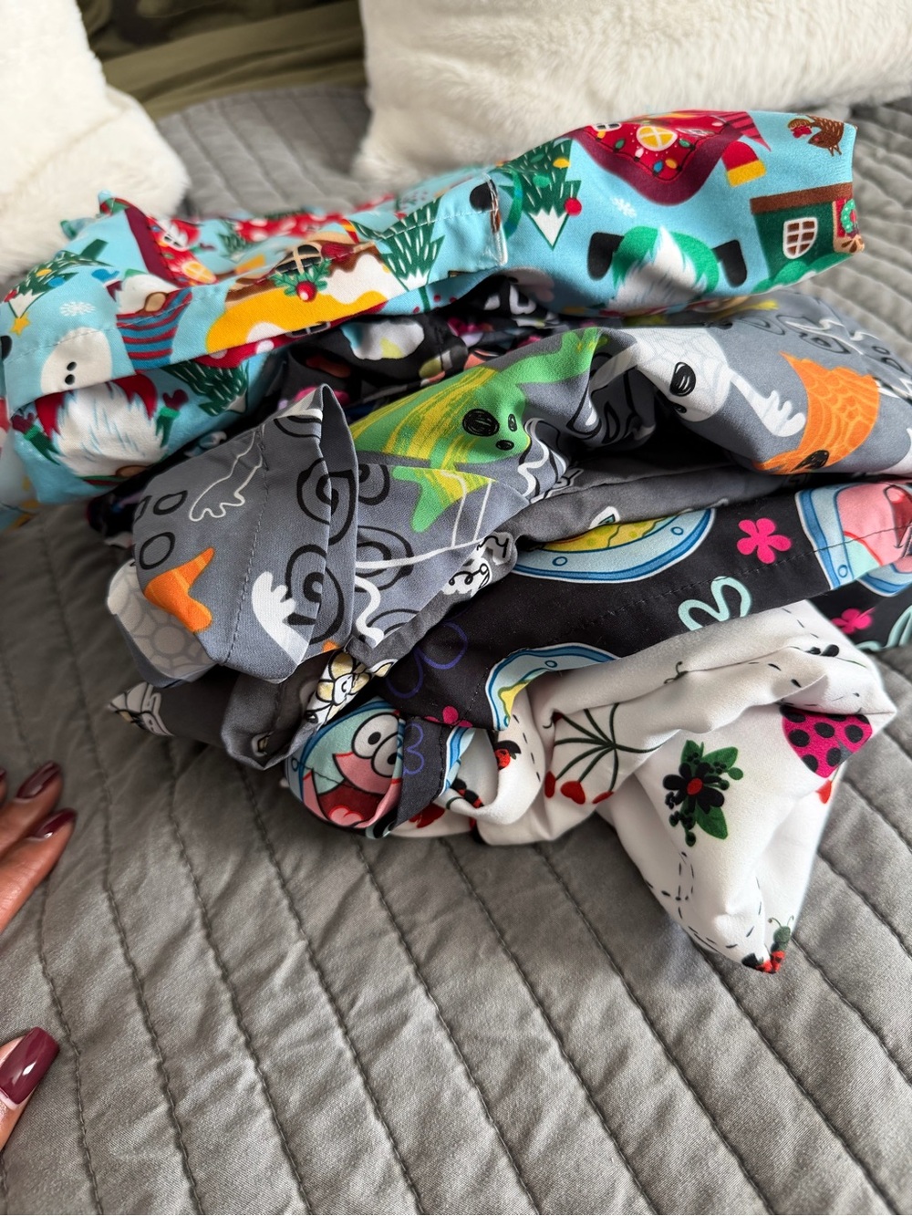 Themed Scrub Tops
